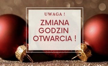 Zmiana godzin otwarcia bibliotek w okresie świąteczno-noworocznym